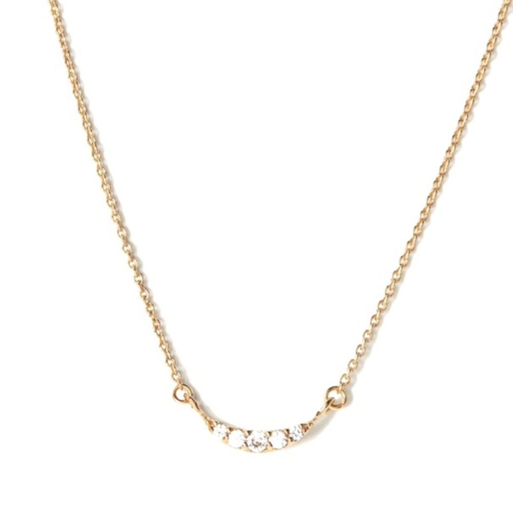 brand NWOT MEJURI CRESCENT NECKLACE 🌙 ✨